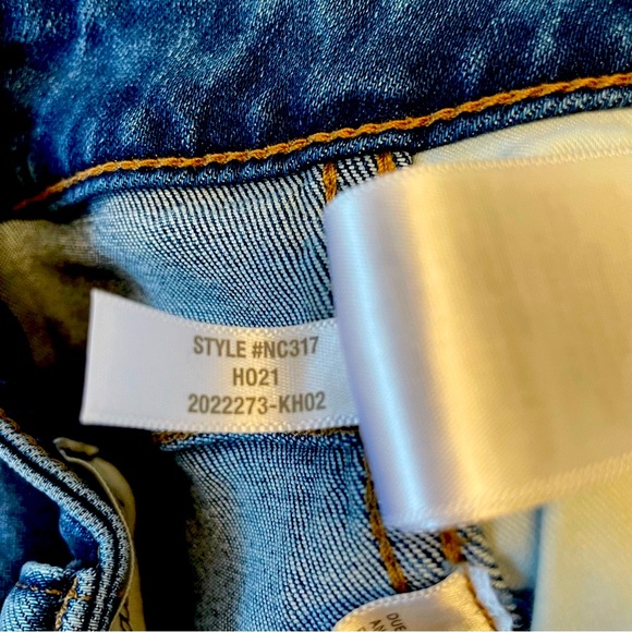 Madewell Curvy Roadtripper Skinny Jeans Vinton Wash 27 Like New - Picture 13 of 13